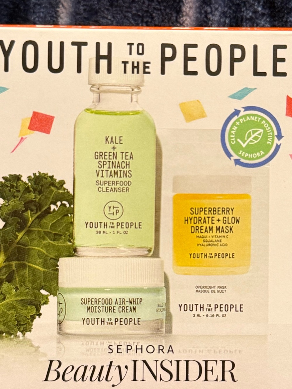 Youth To The People Kale Superfood Cleanser and Moisture Cream